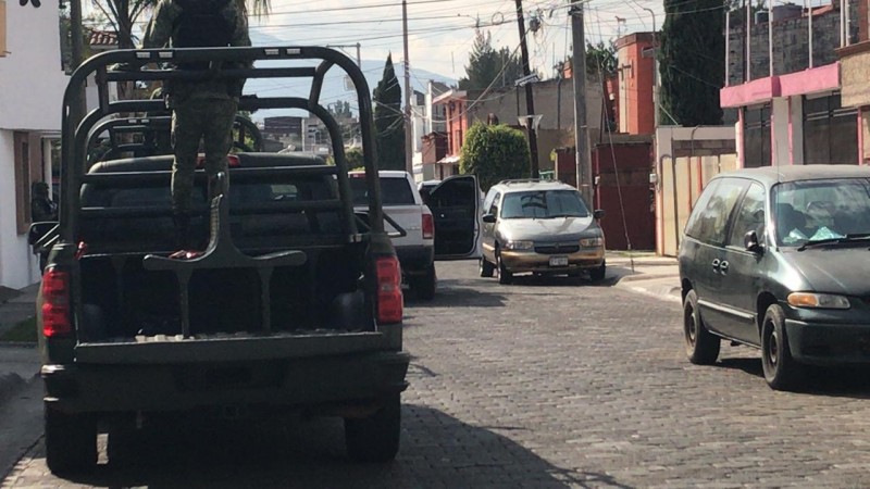 Militares y policías realizan cateo en vivienda de Torremolinos 