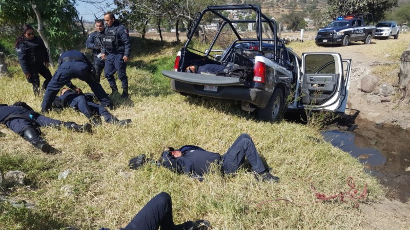 Fueron siete policías heridos y un fallecido, tras percance en Tarímbaro 