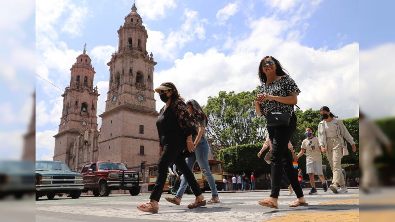 Permanece Michoacán en Semáforo Naranja 