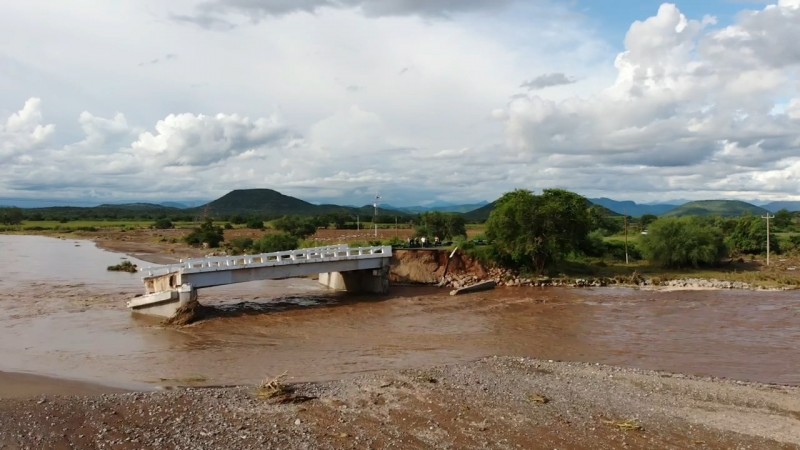 Claman por apoyo al menos 4 municipios, tras afectaciones provocadas por Nora 