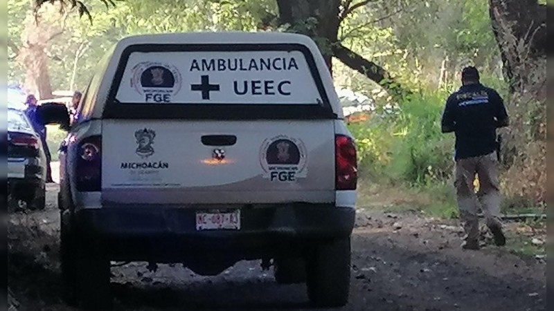 Matan a hombre a tiros por la espalda, en brecha de Chilchota 