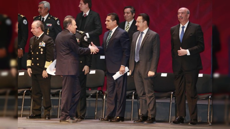 Reconoce SSPC al Gobierno de Michoacán en temas de seguridad