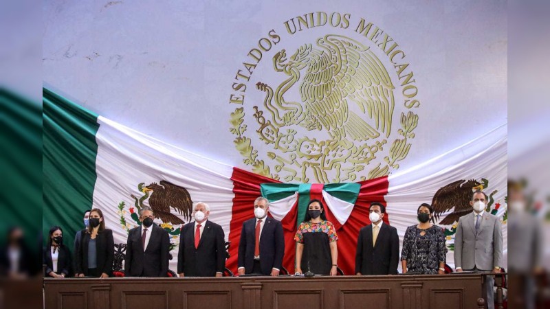 Rinde protesta Alfredo Ramírez Bedolla como Gobernador Constitucional de Michoacán