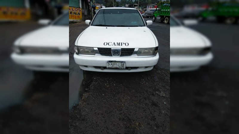 Continúa la violencia, en el Oriente michoacano: asesinan a 2 taxistas 
