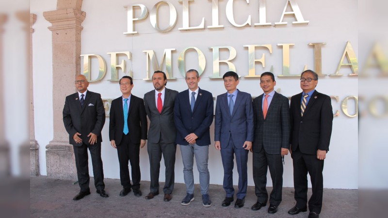 Autoridades de 5 países conocieron el Modelo de Justicia Cívica de Morelia