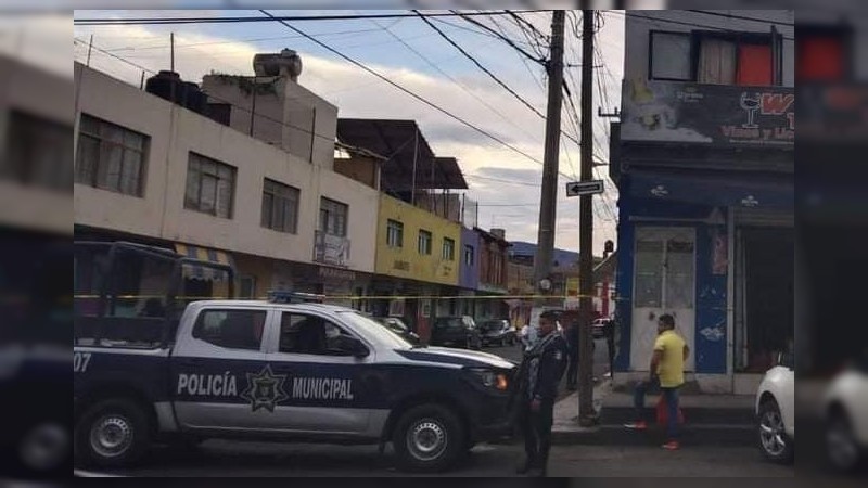 Zamora: dentro de un botanero, asesinan a tiros a hombre 