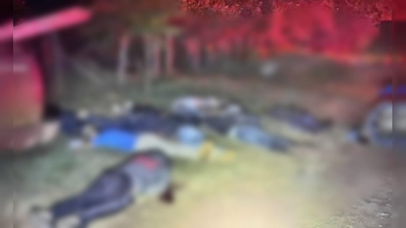 Identifican a los 11 asesinados de Tangamandapio; 5 eran menores de edad 