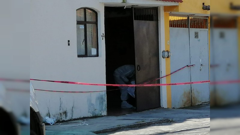 Catean supuesta casa de seguridad, en Morelia, donde mataron a jovencita