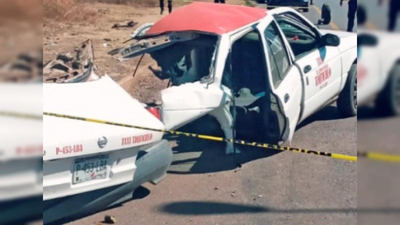Madre e hija mueren en choque automovilístico, en Tiquicheo