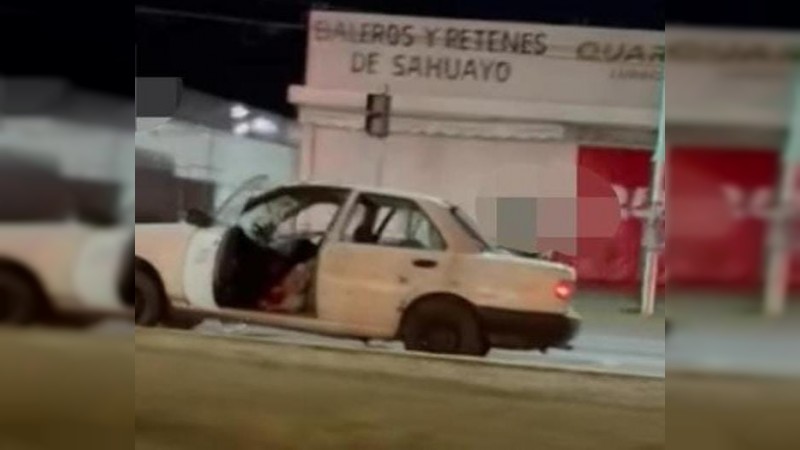 Ataque armado deja 2 muertos y 2 heridos, en Sahuayo 