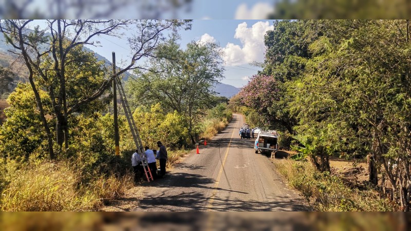 SCOP rehabilitará la carretera Tepalcatepec-Coalcomán