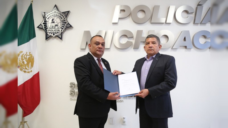 José Ortega Silva recibe nombramiento como nuevo subsecretario de Operación Policial