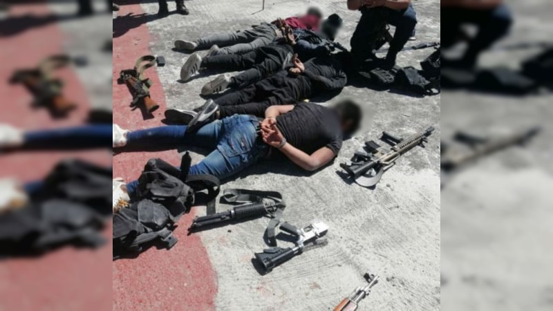 Niños, integrantes de célula del CJNG los que enfrentaron a soldados y policías en Zamora