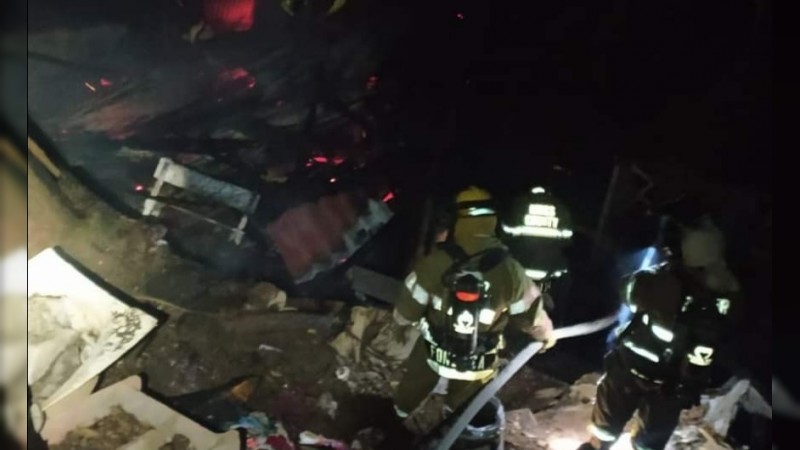 Incendios de viviendas, en Michoacán provocan la muerte de 3 personas