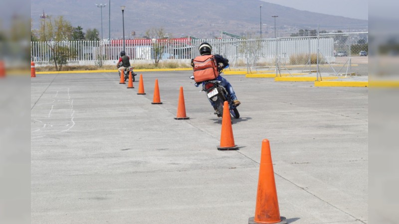 Policía de Morelia acerca curso de manejo responsable para motociclistas 