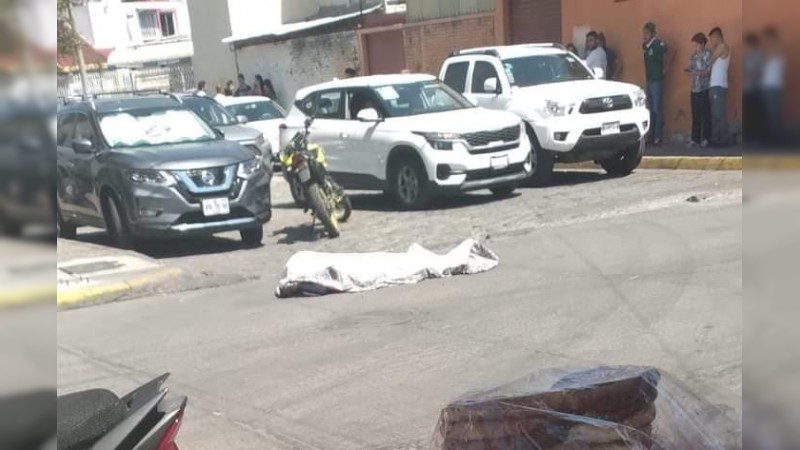 Asesinan a hombre, en calles de Uruapan 