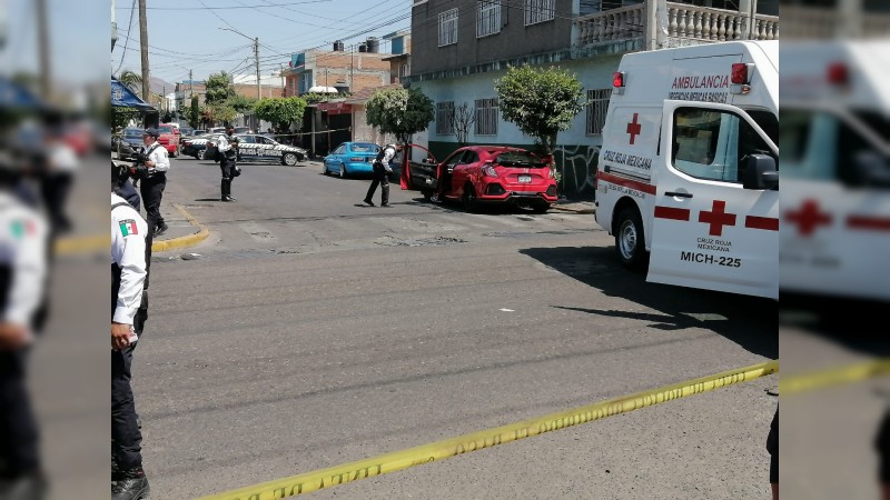 Asesinan a un hombre y hieren a un bebé en Prados Verdes, Morelia 