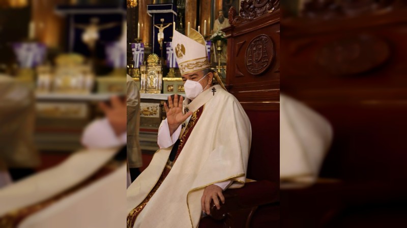 Alto al derramamiento de sangre, pide Arzobispo en mensaje de Pascua