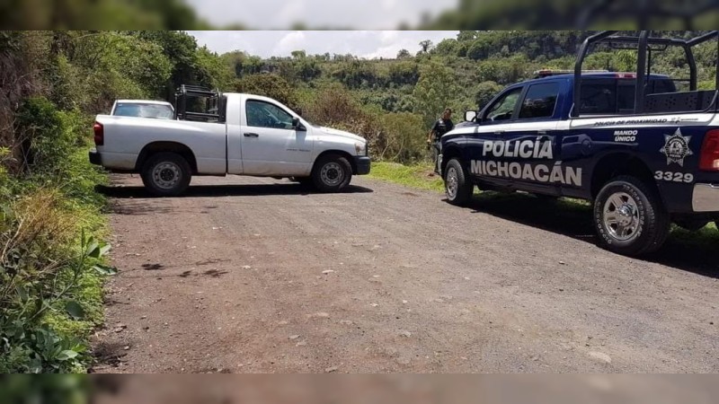 Maniatado y con impactos de bala, hallan cadáver de mujer, en Villamar 