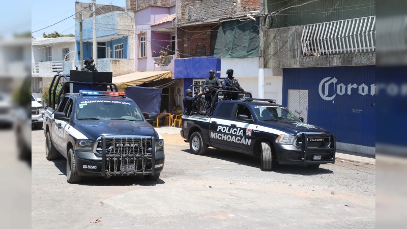 Blindan Zamora, Sedena, SSP y Policía Municipal en coordinación