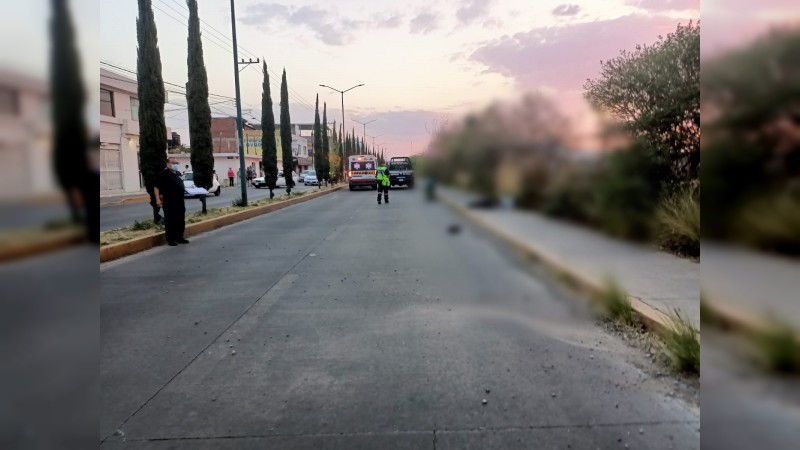 Muere motociclista al derrapar sobre la avenida Periodismo