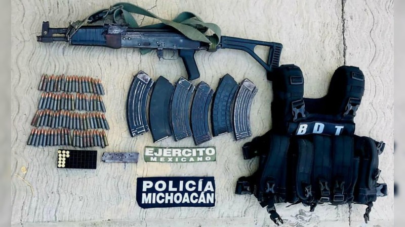 Atrapan a El Chaparro, presunto gatillero de célula criminal, en Buenavista  