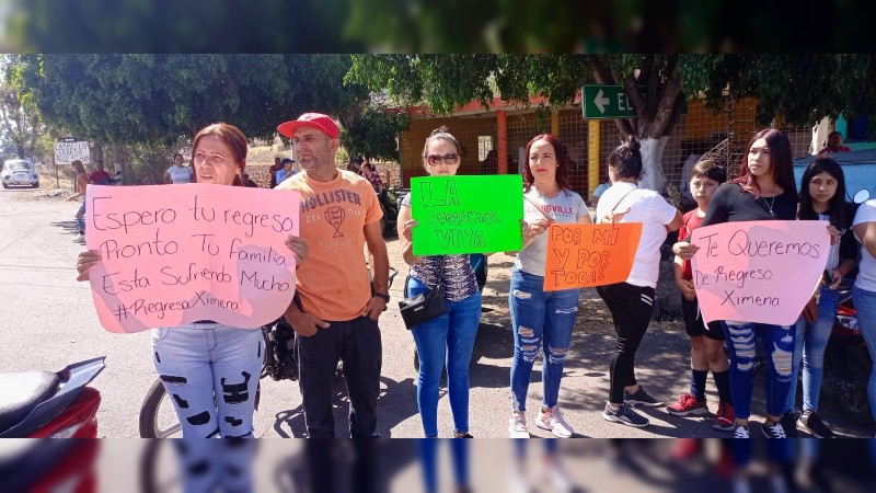 Desaparece adolescente, en Cotija; habitantes exigen acciones de autoridades 