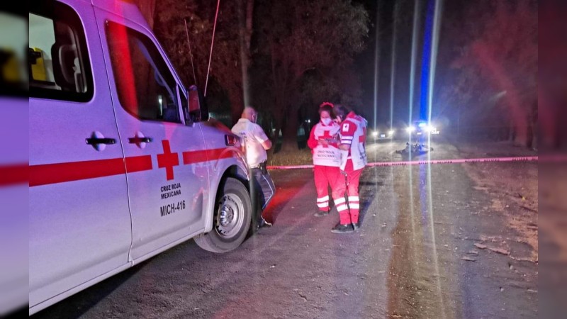 Muere hombre tras caer de su bici, en Zacapu 