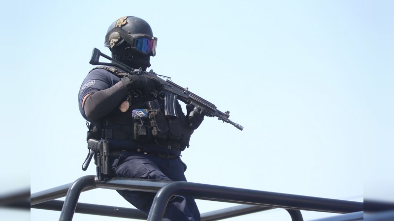 Caen 3 presuntos sicarios, tras operativo en Morelia 