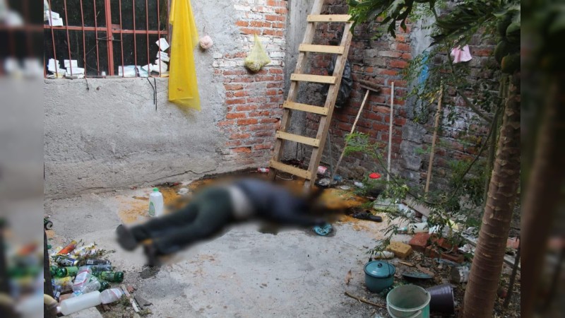 Zamora: hallan a hombre muerto dentro de vivienda 
