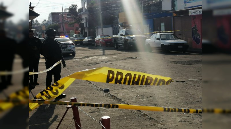 Más violencia, en Morelia: se registra tiroteo, en la Felícitas del Río 
