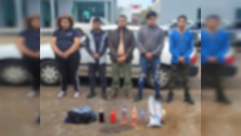 Procesan a 5 acusados de ocasionar bloqueos y quema de autos, en Uruapan 