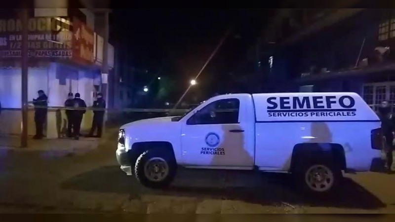 Asesinan a hombre, en calles de Uruapan 