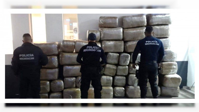 Procesan a sujeto detenido con casi media tonelada de droga, en Pátzcuaro 