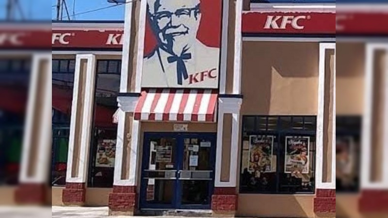 Atracan sucursal de KFC, en Morelia; más de 9mp, el botín 