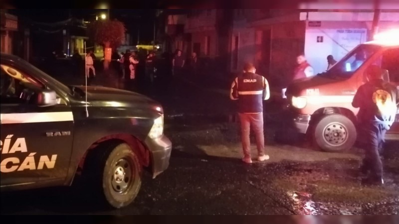 Tras incidente vial, asesinan a hombre, en Uruapan 