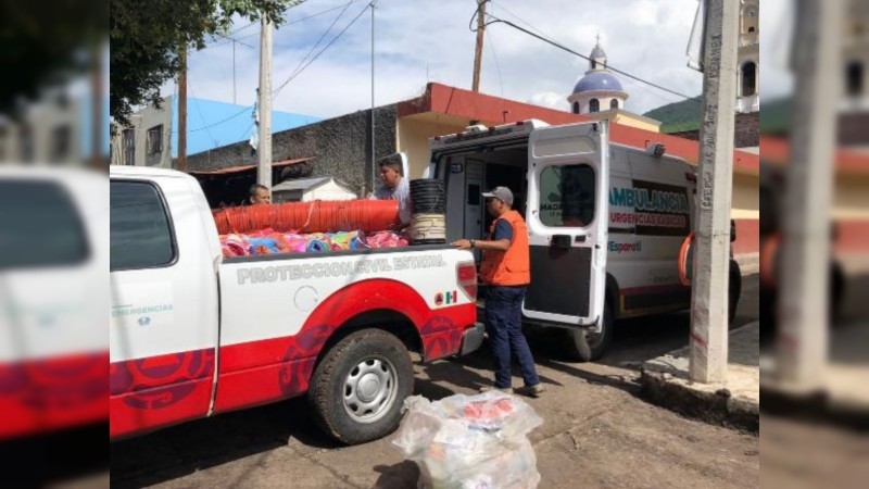 Avanza limpieza en viviendas y calles de Villamar con apoyo de PC