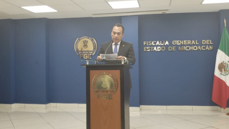 Confirma Fiscal General que policías de Cuitzeo están acusados de homicidio 