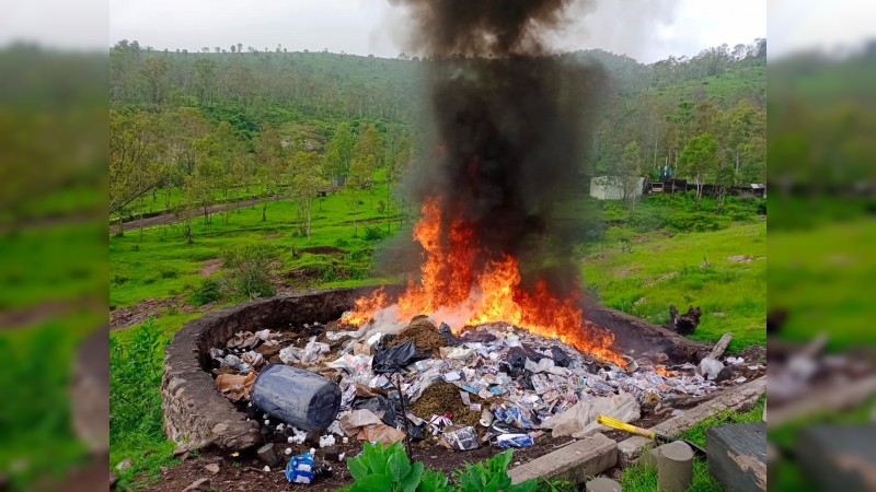 Morelia: incineran más de 800 kilos de drogas  