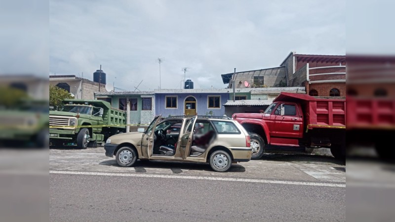 Conflicto entre comuneros deja un muerto y 2 heridos, en Zitácuaro 