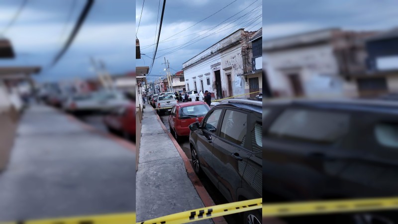 Asesinan a balazos a un instructor afuera de un gimnasio, en Maravatío