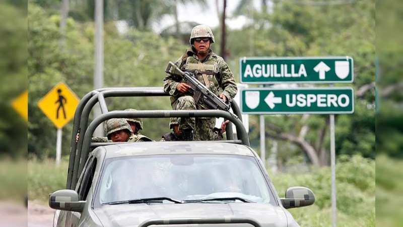 Enfrentaron a soldados, en Aguililla; los sentencian a 8 años de cárcel 