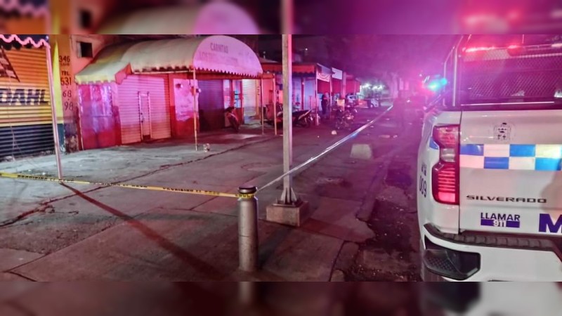 Tres muertos deja ataque armado, en taquería de Sahuayo 