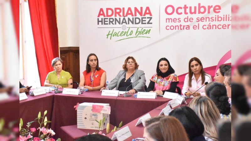 Cerrar filas contra el cáncer de mama, exhorta Julieta García