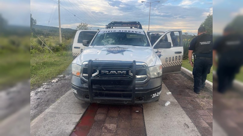 Ataque armado contra policías, en Jiquilpan  