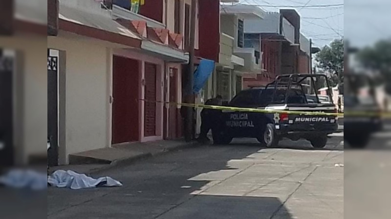Asesinan a tiros a hombre, en Uruapan 