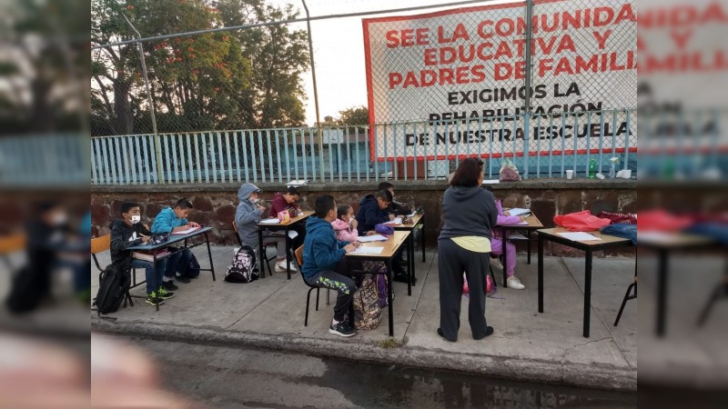 Atención a niños y niñas que toman clases en la calle exige Eréndira Isauro