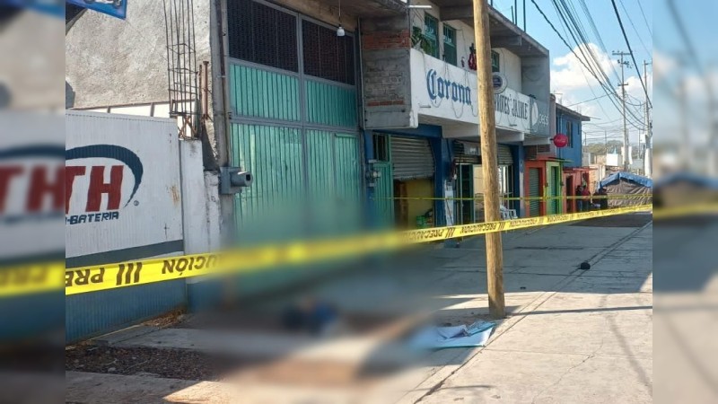 Asesinan a dos hombres en diferentes lugares de Maravatío
