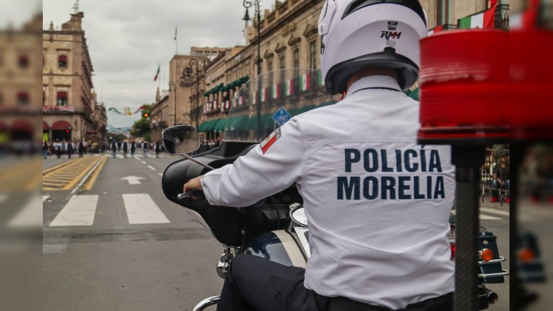 Diez detenidos por Policía Morelia en jornada de Navidad 