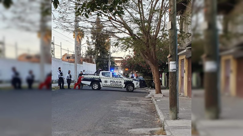 Muere hombre tras ser atacado a balazos, en Morelia 